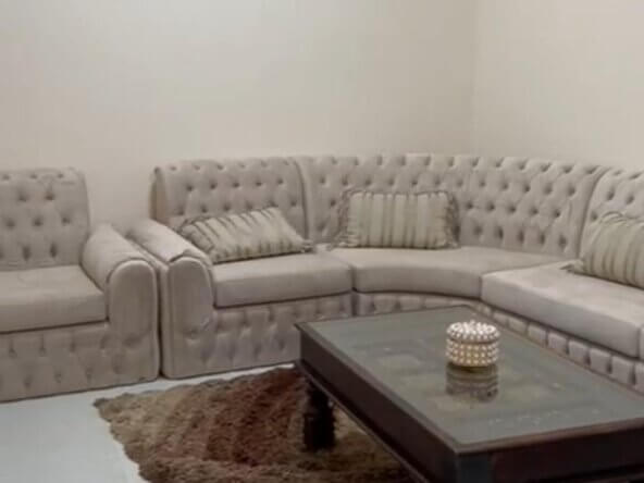 شقة مفروشة غرفتين وصالة للإيجار في الشارقة | for rent Two rooms and a hall in Al Taawun
