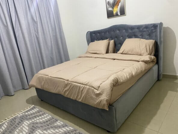 للإيجار شقة مفروشة غرفتين وصالة | For rent a furnished apartment in Sharjah